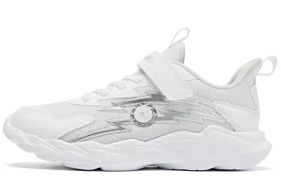 Кроссовки для бега для детей. Начальная школа Qiaodan, белый