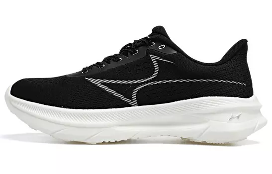 Кроссовки для бега Fluing Shadow унисекс с низким верхом черного цвета Health