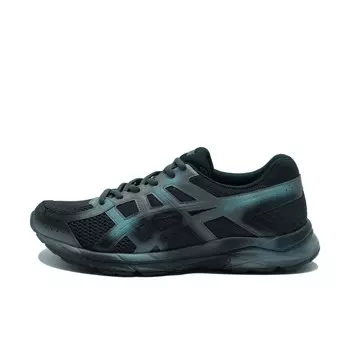 Кроссовки для бега Gel-Contend 4 мужские с низким верхом, черные/синие Asics