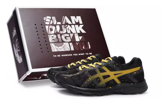 Кроссовки для бега Gel-Contend 4 женские с низким верхом, желтые Asics
