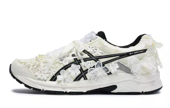 Кроссовки для бега Gel-Contend 4 женские с низким верхом, черный Asics