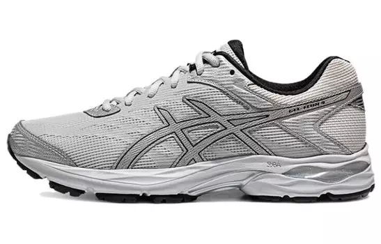 Кроссовки для бега Gel-Flux 4 мужские с низким верхом серебристо-серый Asics
