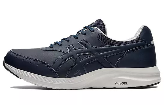 Кроссовки для бега Gel-Fun Walker 414 мужские с низким верхом темно-синие Asics