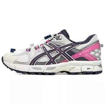 Кроссовки для бега Gel-Kahana 8 FL женские с низким верхом, белые/синие Asics