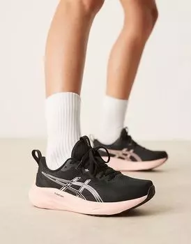Кроссовки для бега Gel-pulse 16 черного цвета с легким ветерком Asics