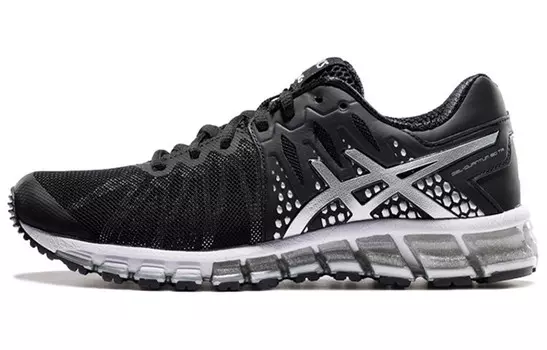 Кроссовки для бега Gel-Quantum 180 женские с низким верхом, черные/белые Asics