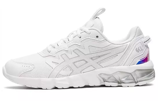 Кроссовки для бега Gel-Quantum 90 женские с низким верхом, белые/серые Asics
