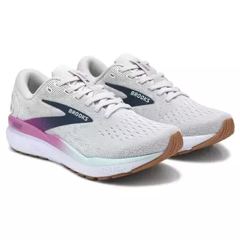 Кроссовки для бега Ghost 16 medium/wide Brooks, grey/purple/gum wide