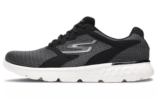 Кроссовки для бега Go Run 400 мужские с низким верхом, черные/белые Skechers