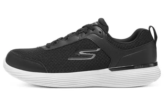 Кроссовки для бега Go Run 400 V2 мужские низкие черные/белые Skechers
