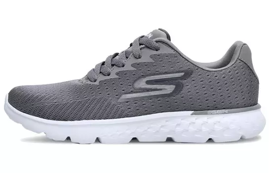 Кроссовки для бега Go Run 400 женские с низким верхом серо-белые Skechers