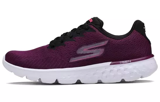 Кроссовки для бега Go Run 400 женские с низким верхом, сливово-красные Skechers