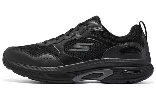 Кроссовки для бега Go Run Arch Fit мужские с низким верхом черного цвета Skechers