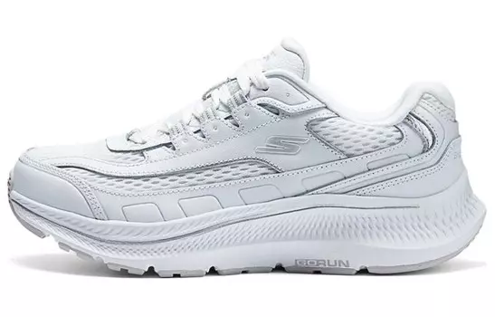 Кроссовки для бега Go Run Consistent 2.0 женские с низким верхом, белые/серебристые Skechers