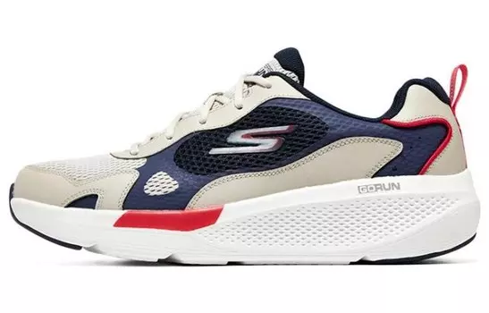 Кроссовки для бега GO RUN Elevate мужские с низким верхом, натуральный цвет/многоцветный Skechers