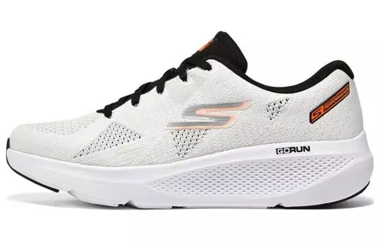 Кроссовки для бега GO RUN Elevate мужские с низким верхом белые/серые Skechers