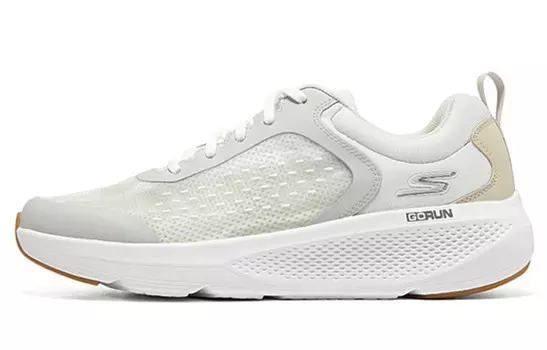 Кроссовки для бега GO RUN Elevate мужские с низким верхом белые/серые Skechers