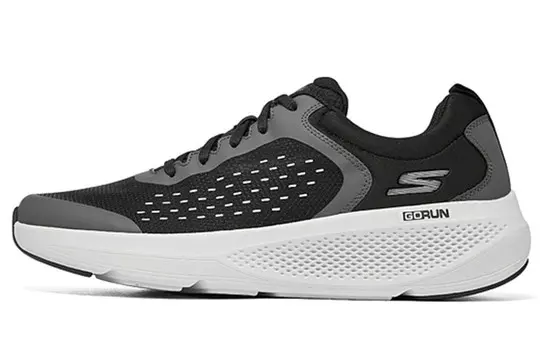 Кроссовки для бега GO RUN Elevate мужские с низким верхом, черные/серые Skechers