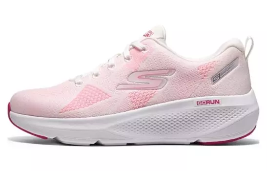 Кроссовки для бега GO RUN Elevate женские с низким верхом, белые/пудровые Skechers