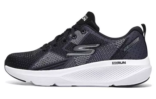 Кроссовки для бега GO RUN Elevate женские с низким верхом, черные/серые Skechers