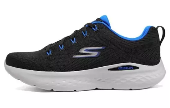 Кроссовки для бега Go Run Lite мужские с низким верхом черного цвета Skechers