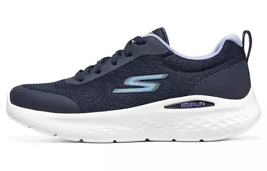 Кроссовки для бега Go Run Lite женские с низким верхом, черные/фиолетовые Skechers