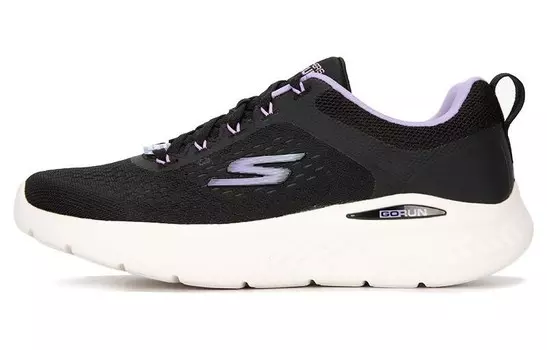 Кроссовки для бега Go Run Lite женские с низким верхом, белые/черные Skechers