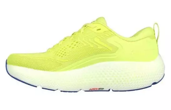 Кроссовки для бега Go Run Max Road 6 мужские с низким верхом желтые Skechers
