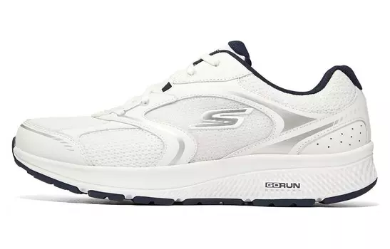 Кроссовки для бега GO RUN мужские с низким верхом, белые/королевские синие Skechers