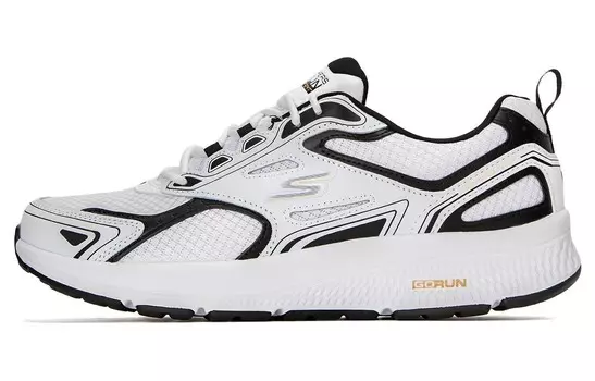 Кроссовки для бега GO RUN мужские с низким верхом белые/черные Skechers