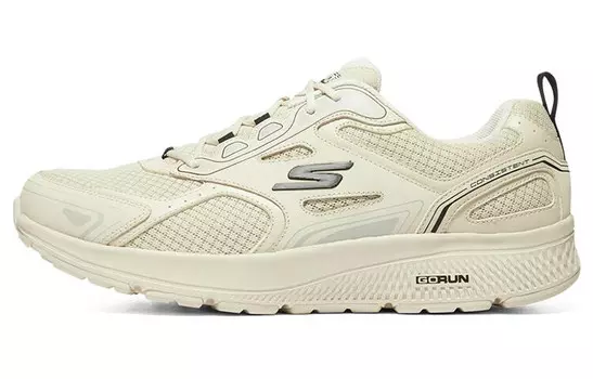 Кроссовки для бега GO RUN мужские с низким верхом, натуральные Skechers