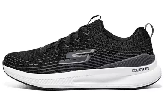 Кроссовки для бега Go Run Pulse мужские с низким верхом черного цвета Skechers