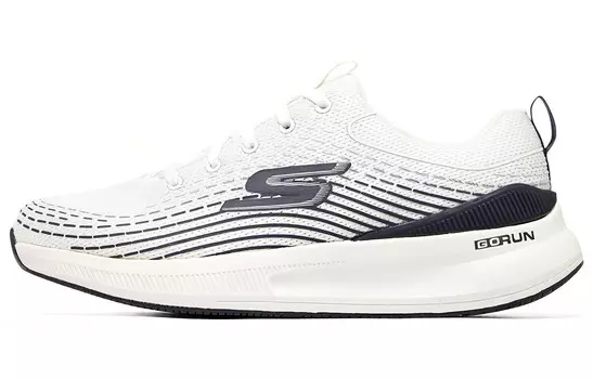 Кроссовки для бега Go Run Pulse мужские с низким верхом белые/черные Skechers