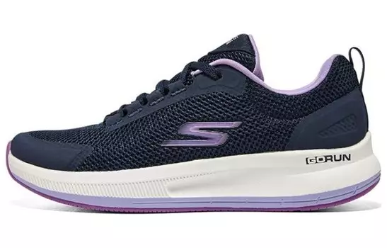 Кроссовки для бега Go Run Pulse женские с низким верхом темно-синие/фиолетовые Skechers