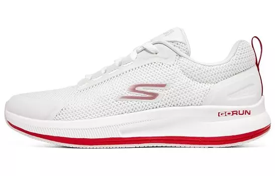 Кроссовки для бега Go Run Pulse женские с низким верхом, белые/красные Skechers