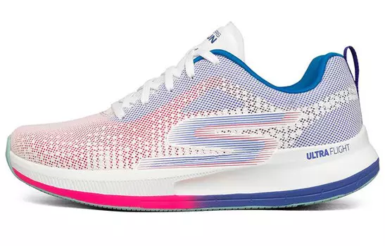 Кроссовки для бега Go Run Pulse женские с низким верхом, белые/многоцветные Skechers