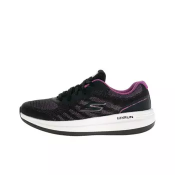 Кроссовки для бега Go Run Pulse женские с низким верхом, черные/фиолетовые Skechers