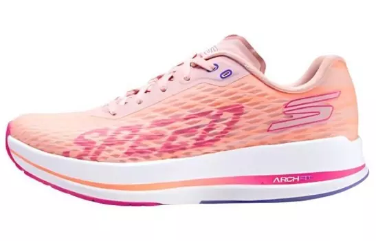 Кроссовки для бега Go Run Razor 4 женские с низким верхом розового цвета Skechers