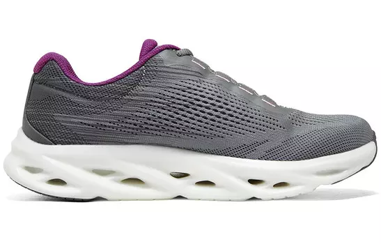 Кроссовки для бега Go Run Speed женские с низким верхом серо-фиолетового цвета Skechers