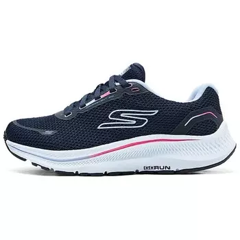 Кроссовки для бега GO RUN женские с низким верхом, белые/королевские/зеленые Skechers