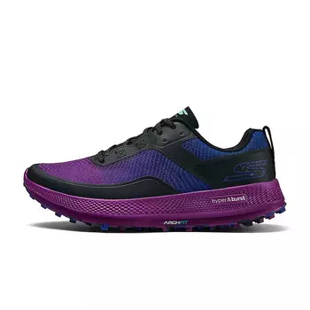 Кроссовки для бега GO RUN женские с низким верхом, цвет Blue Tint/Blue Joy/Playful Pink/Opti Yellow Skechers
