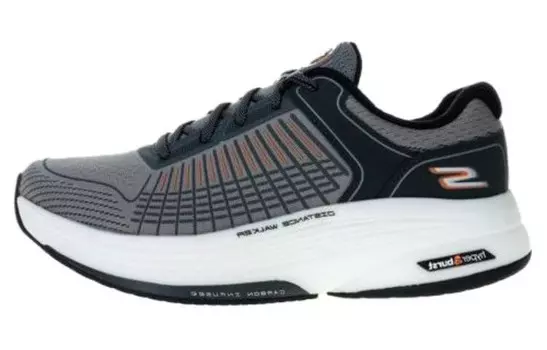 Кроссовки для бега Go Walk Distance Walker для мужчин с низким верхом серого цвета Skechers