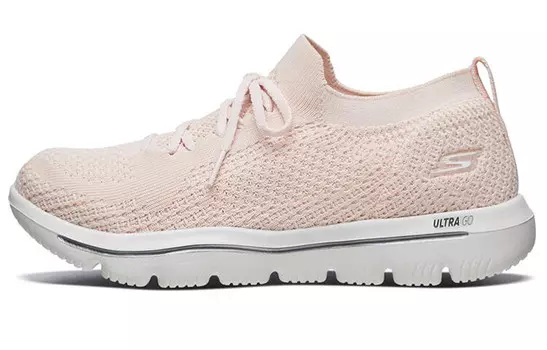 Кроссовки для бега Go Walk Evolution Ultra женские с низким верхом Powder Skechers