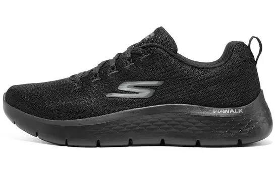 Кроссовки для бега Go Walk Flex мужские с низким верхом, черные Skechers