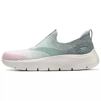 Кроссовки для бега Go Walk Flex женские с низким верхом серые/разноцветные Skechers