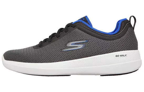 Кроссовки для бега GO WALK Stability для мужчин с низким верхом черного/синего цвета Skechers