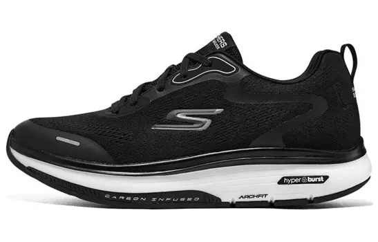 Кроссовки для бега Go Walk Workout Walker для мужчин с низким верхом, черные Skechers