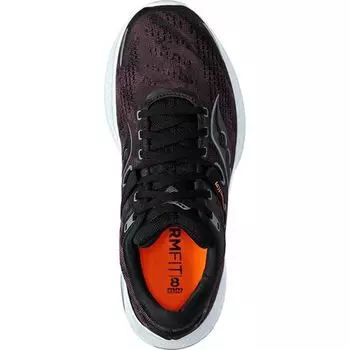 Кроссовки для бега Guide 16 женские Saucony, черный/белый