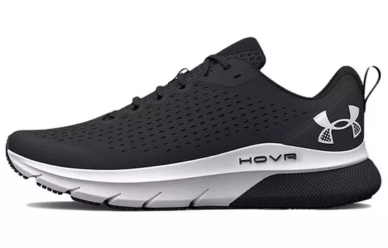 Кроссовки для бега HOVR Turbulence мужские с низким верхом, черные/белые Under Armour