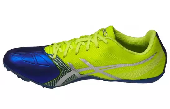 Кроссовки для бега Hyper Sprint 6 мужские с низким верхом, синие/желтые Asics